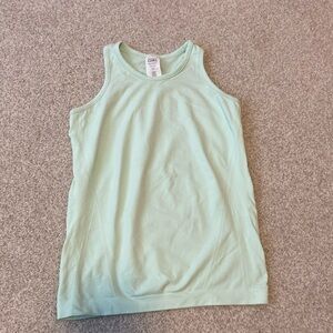 Athleta Girl mint colored tank top. Worn once. Size large